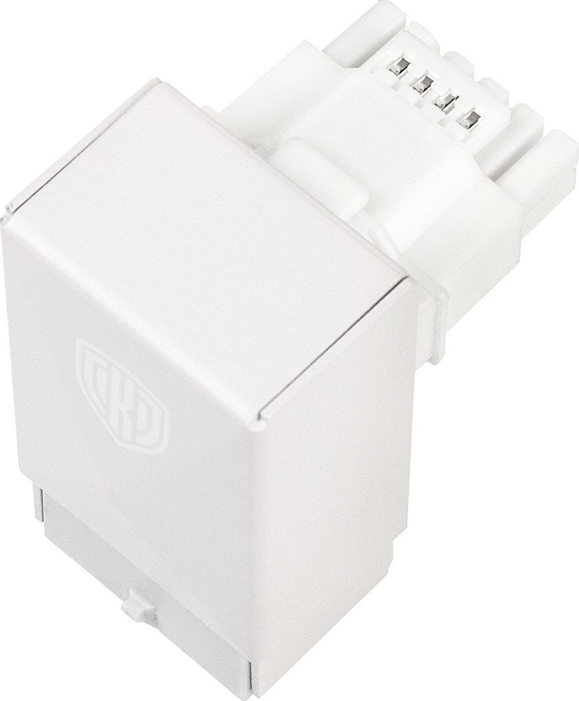 Kolink Kolink Core Pro 12V-2x6 90 Degree Adapter - Type 1 - White