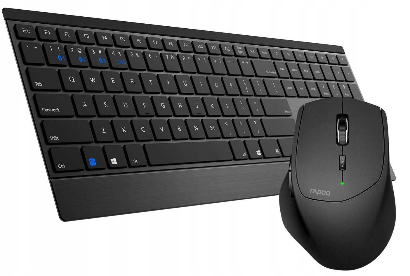 RAPOO ZESTAW BEZPRZEWODOWY MULTI-MODE 9500M CZARNA UI