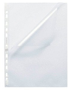 ELBA Prospekthüllen Premium A4 PP 012 mm genarbt 100Stk