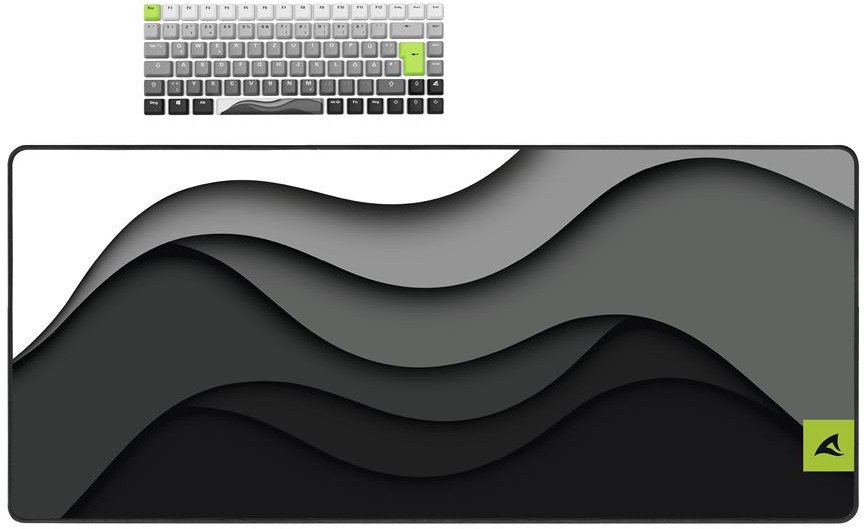 Klawiatura Sharkoon SKILLER SGK50 S3 Design Bundle D5 (szary/neon-zielony)