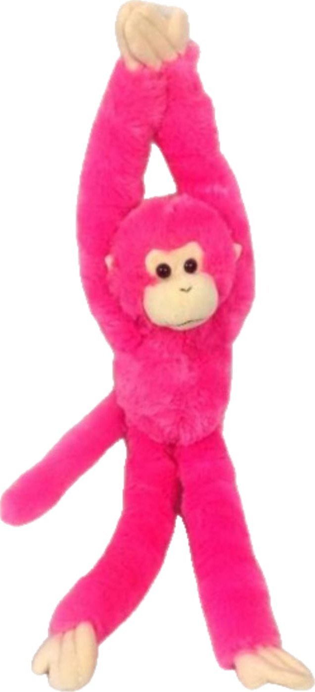 Dubi Maskotka Przytulanka Małpa Na Rzepy 48cm Miękki Materiał Długie Ręce