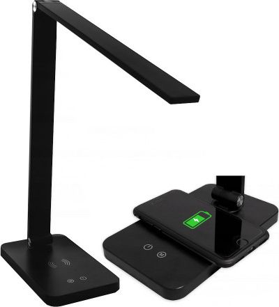 Lampka biurkowa LED czarna (1461)