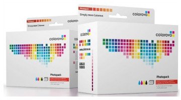Photopack | Atramenty COLOROVO + 20 kartek papieru foto | Brother LC985
