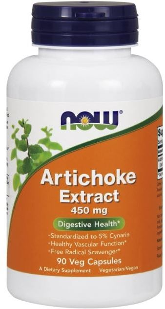 NOW Foods Artichoke Extract 450mg 90 vcaps