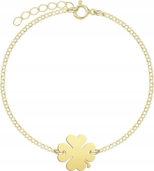 Radziszewska Jewellery BRANSOLETKA DAMSKA ZŁOTA 925 ŁAŃCUSZEK KONICZYNA GRAWER PREZENT DEDYKACJA