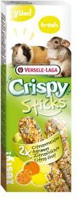 Versele-Laga Crispy Sticks kolby dla małych gryzoni pomarańcza i cytryna 2 szt.