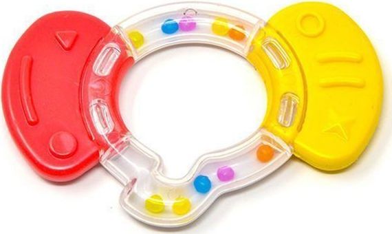 Poupy Gryzak z grzechotką słonik 3m+ POUPY