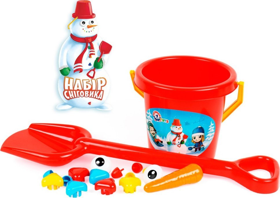 Technok Zestaw do piasku akcesoria dla bałwana TechnoK 6498 p12 mix cena zq 1 szt