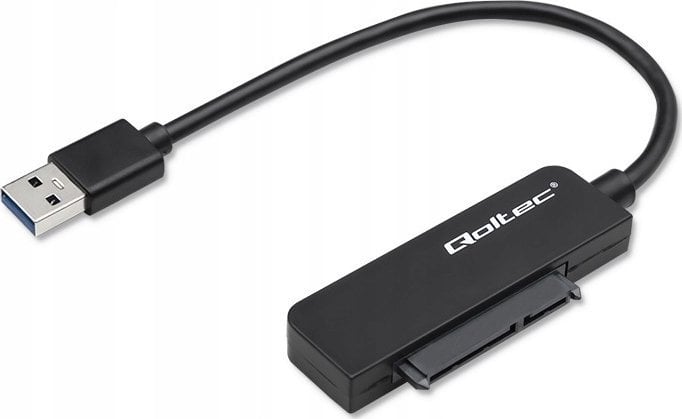 Qoltec Kabel adapter Qoltec SATA | Przejściówka na dysk SSD HDD 2.5" | USB 3.0 | Super speed 5Gb/s | 2TB