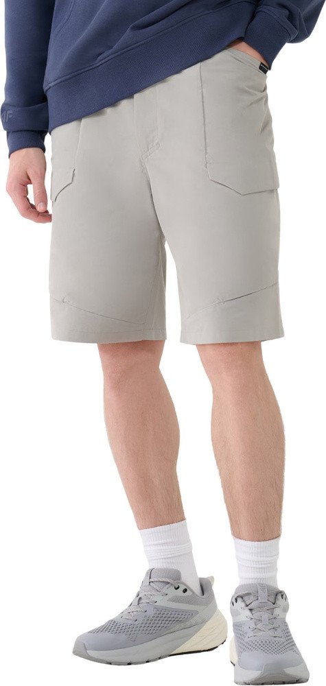 Spodenki męskie 4F CAS M527 szare 4FWSS25TSHOM527 26S S