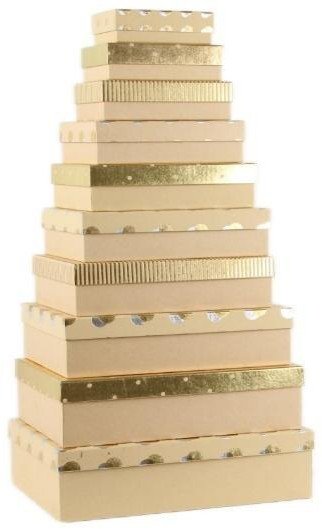 Pudełko prezentowe 10szt mix ROZETTE