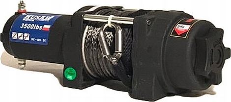 Husar Wyciągarka elektryczna z liną syntetyczną BST S 3500 LBS