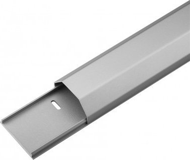 Organizer Goobay Kanał kablowy aluminiowy 50 mm, długość 1,1 m