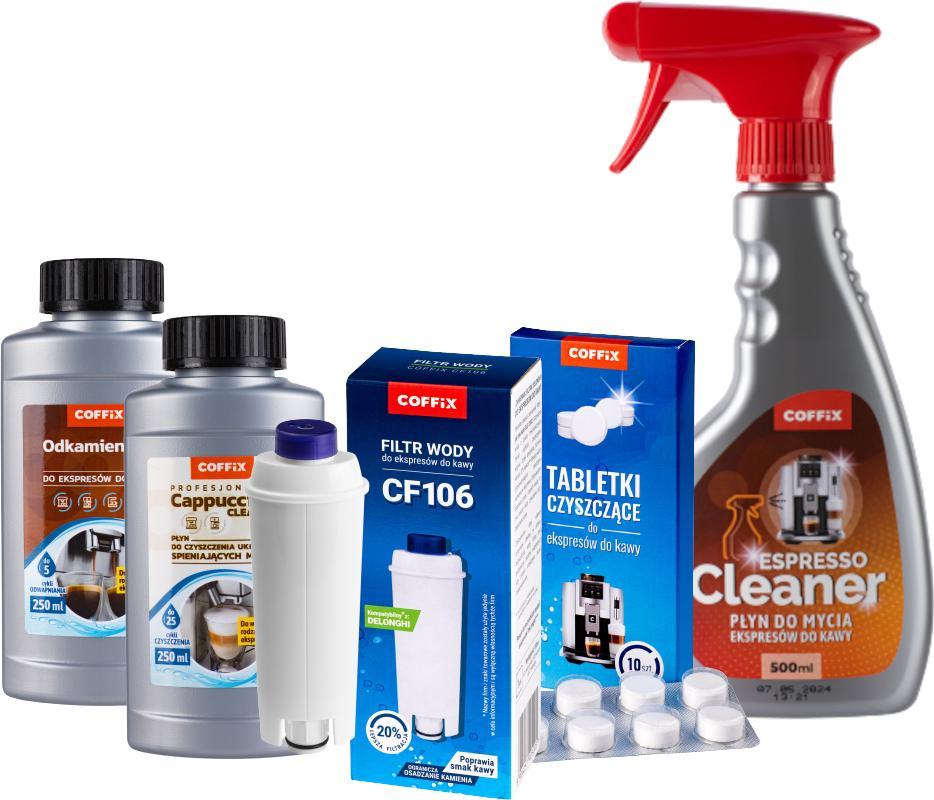 Coffix Zestaw do konserwacji ekspresu DELONGHI