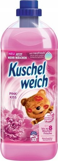 Płyn do płukania Kuschelweich Kuschelweich, Płyn do płukania Pink Kiss, 1 l