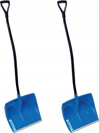 2x Łopata do śniegu ERGOMETAL Zgarniacz na zimę do odśnieżania