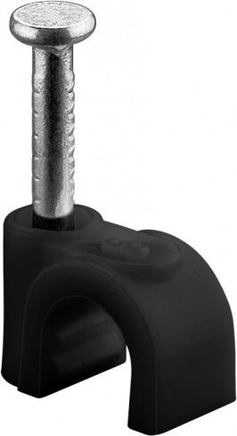 Organizer Goobay Obejma kablowa TechdatGeneralDiameterMET] mm, czarny - średnica 5 mm