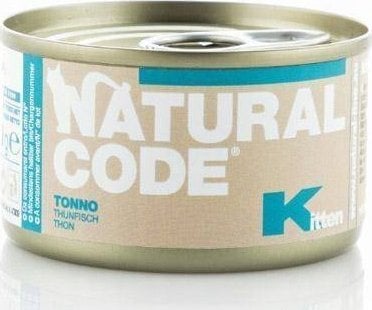 Natural Line s.r.l NATURAL CODE KOT 85g KITTEN TUŃCZYK 1szt