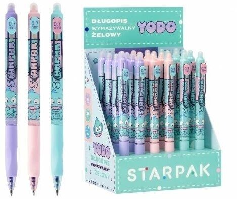 Długopis ścieralny automatyczny 0,7 Yodo (24szt)