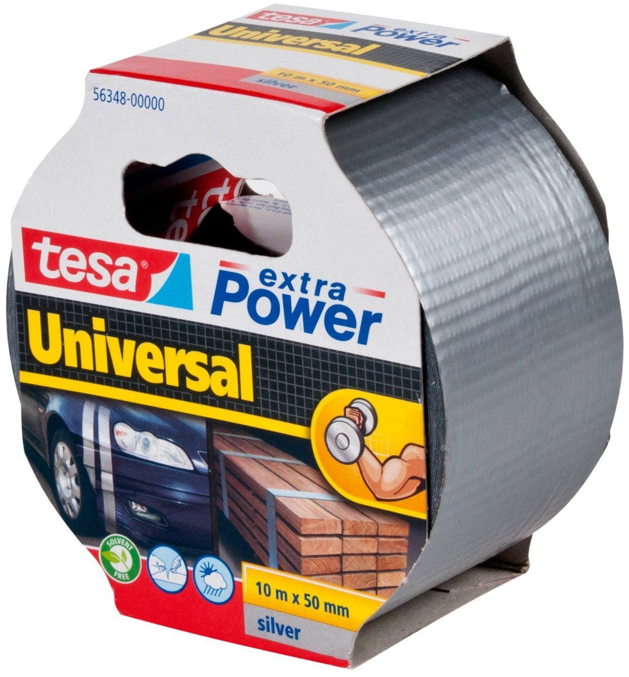 DUCT TAPE EXTRA POWER GREY 10M50MM