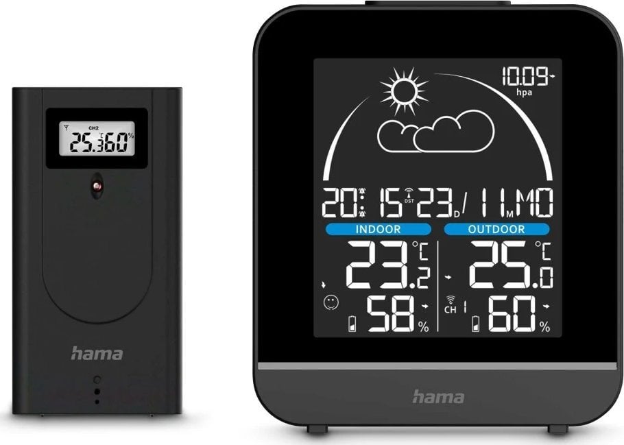 Hama STACJA POGODY LA GOMERA TERMOMETR HIGROMETR BAROMETR
