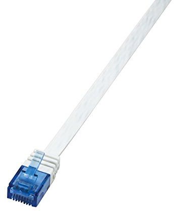 LogiLink Patchcord płaski, U/UTP, Cat.6, biały, 20m (CF2111U)