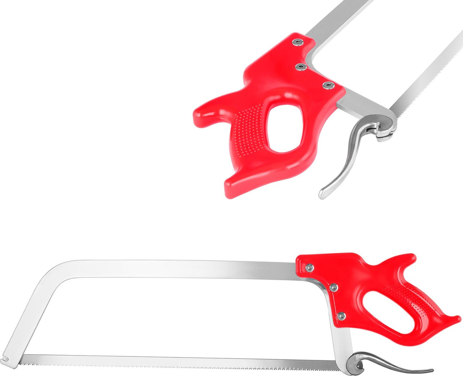 Royal Catering Ręczna piła do piłowania kości stalowe ostrze 46 cm Ręczna piła do piłowania kości stalowe ostrze 46 cm