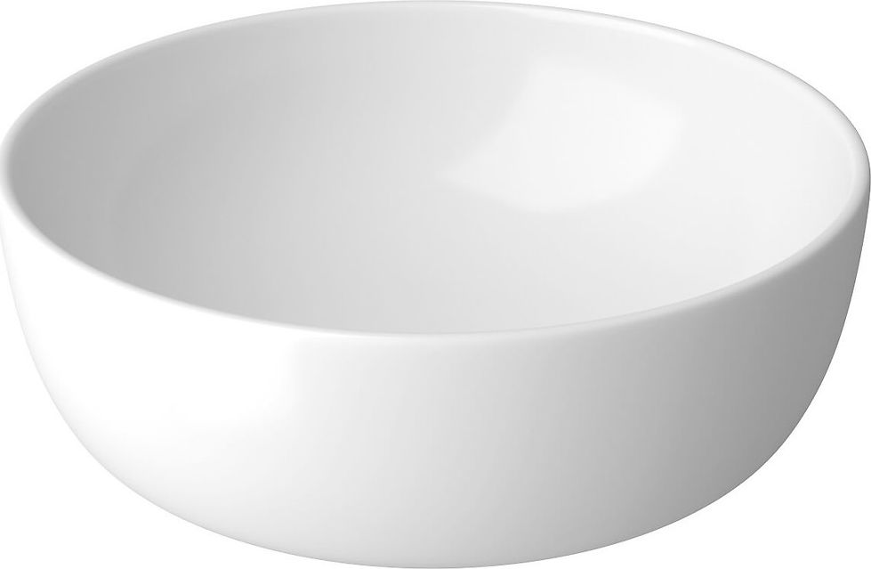 Umywalka Cersanit Moduo nablatowa 40cm biała (K116-048-ECO)