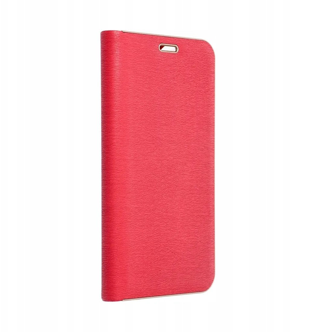 Kabura LUNA Book Gold do SAMSUNG S25 Edge czerwony