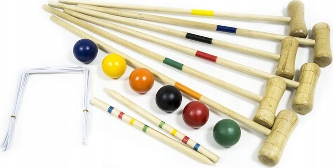 Master Zestaw do Krokieta dla 6 Osób