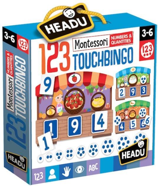 Russell HEADU Montessori - Gra Bingo 123 (21109)