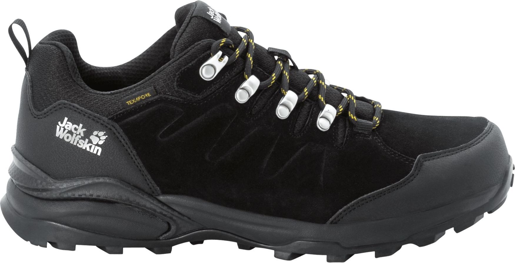 Buty trekkingowe męskie Jack Wolfskin Refugio Texapore Low czarne r. 41