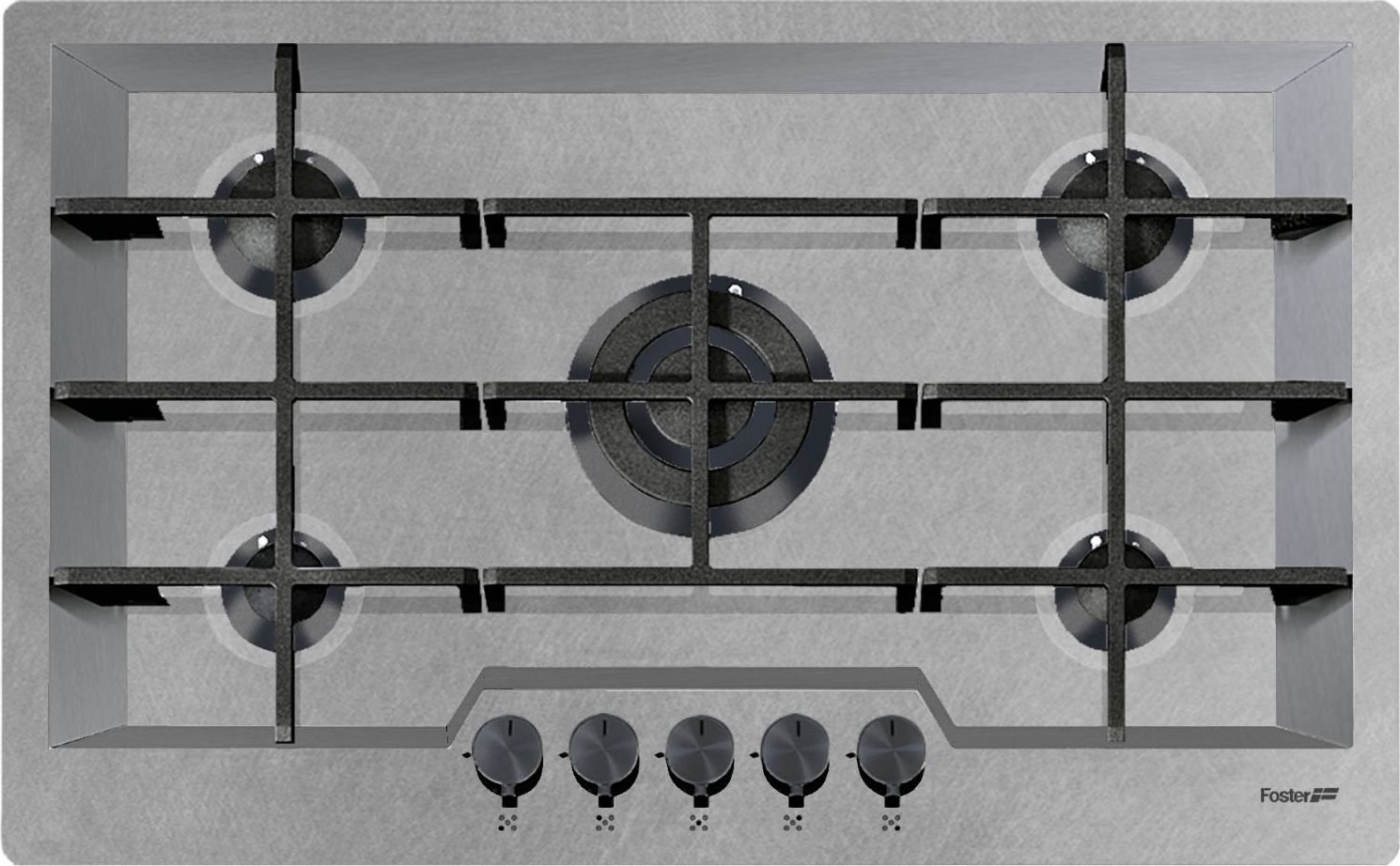 Płyta grzewcza Foster KE 5G HOB FL.MNT VINTAGE