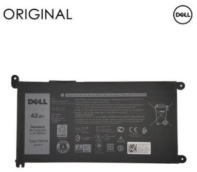 Bateria Extra Digital Nešiojamo kompiuterio baterija DELL YRDD6, 3500mAh, Original