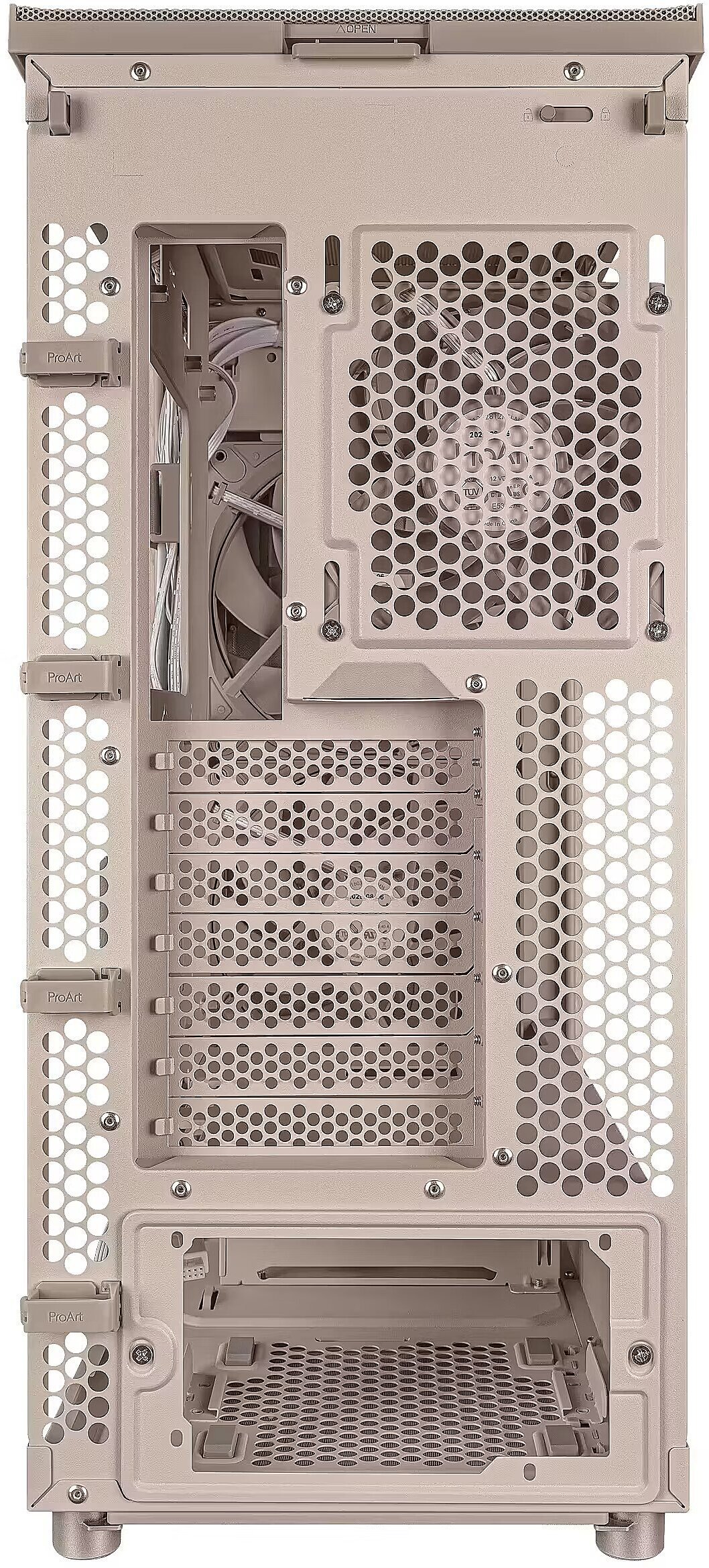 Obudowa Asus PROART PA401 WOOD METAL PWM BEIGE