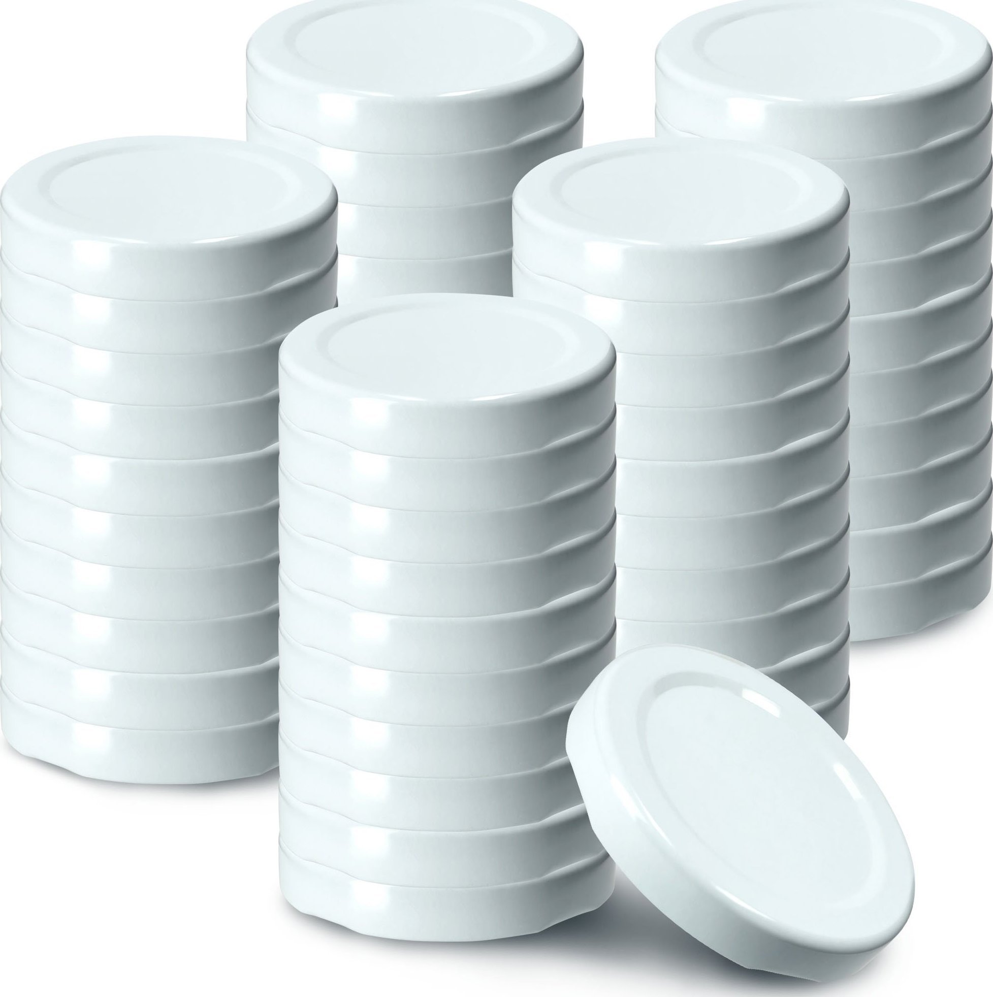 Kadax Zakrętki Wieczka Do Słoików Butelek 50 szt fi 43