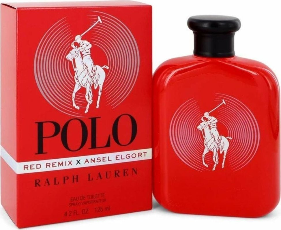 Ralph Lauren Perfumy Męskie Ralph Lauren EDT Polo Red Remix & Ansel Elgort 125 ml