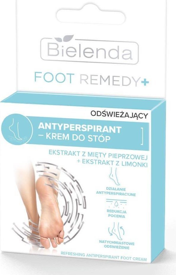 Bielenda Bielenda Foot Remedy odświeżający antyperspirant-krem do stóp 50ml