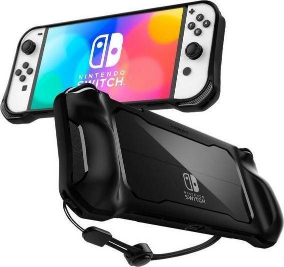 Spigen Rugged Armor Nintendo Switch Oled czarny/matte black ACS04020