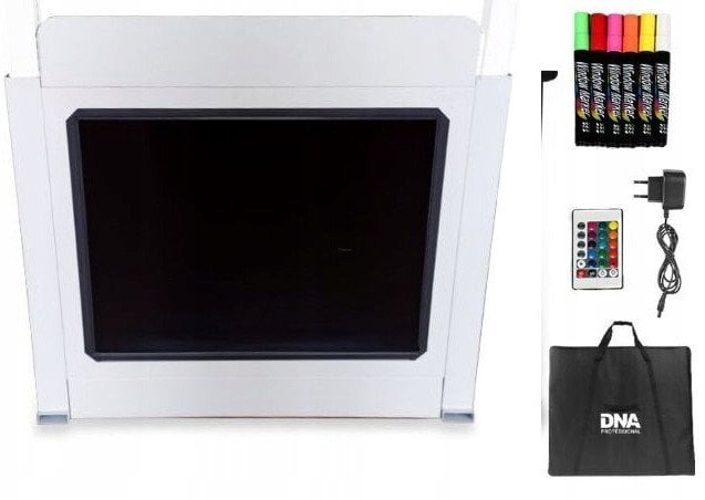 DNA DJ BOOTH WH stół stanowisko DJ podświet. tabl.