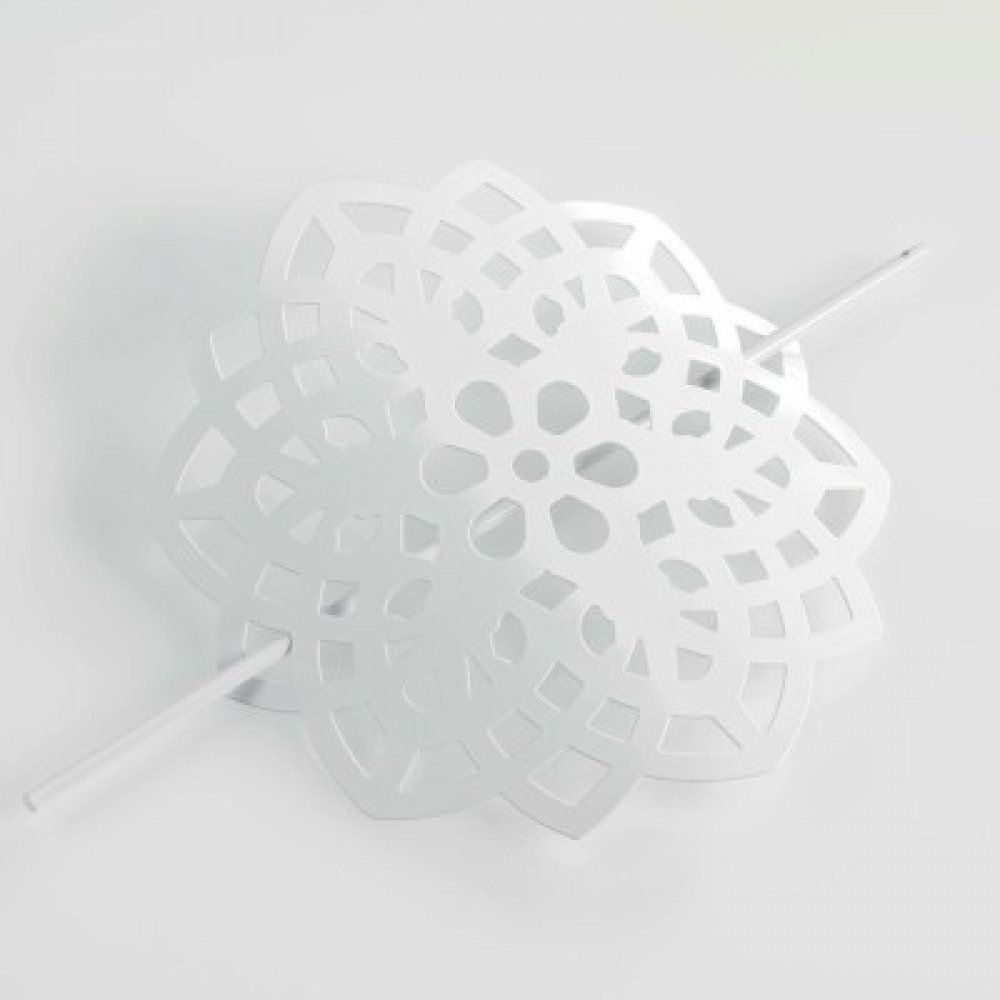 Užuolaidų segtukas Rosae White 17 cm