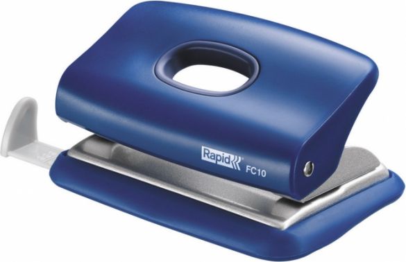 Dziurkacz Rapid Mini FC10 10 kartek Niebieski (23638502)