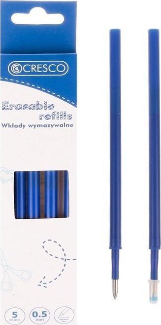 Wkład wymazywalny niebieski 5szt