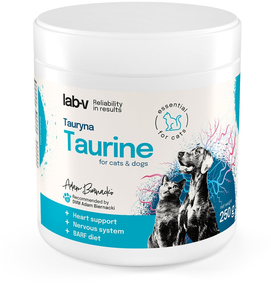 LAB V Tauryna Kluczowe wsparcie serca, wzroku i układu nerwowego 250 g