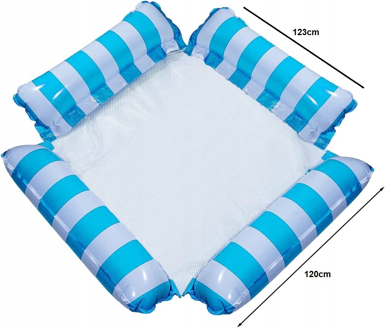 Materac Dmuchany Materac Do Plywania Nadmuchiwany Hamak Wodny Do Plywania