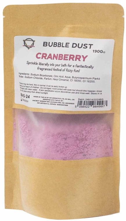 Puder do kąpieli - Żurawina