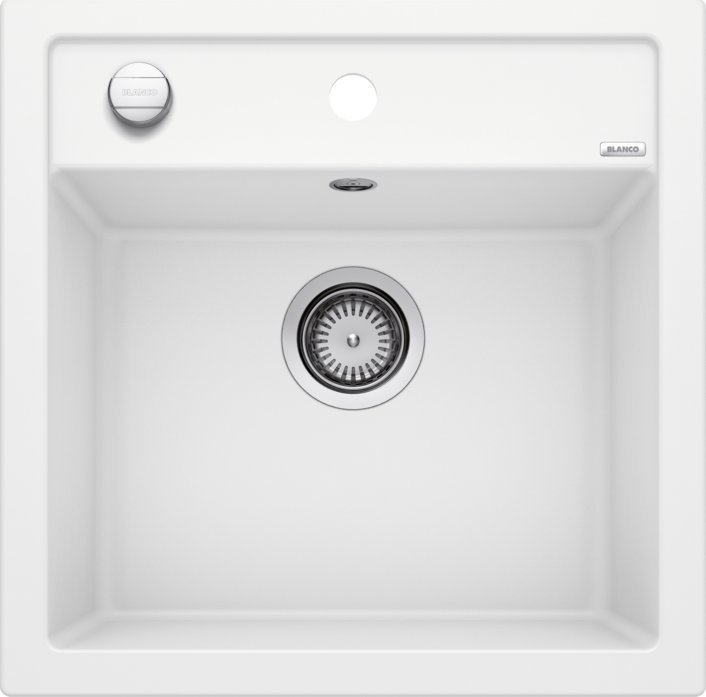 Zlewozmywak Blanco Dalago 5 Silgranit biały z korkiem automatycznym (518524)