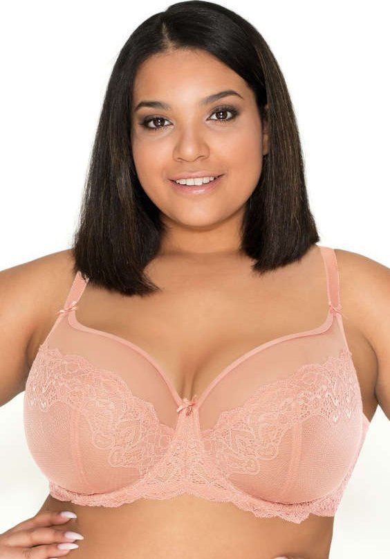 MAT Lingerie Biustonosz miękki róż-pudrowy Milo M-3210/2 75I