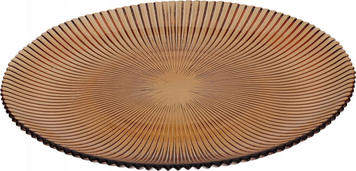 Home Styling Collection Prążkowany talerz deseroway AMBER, Ø 21 cm