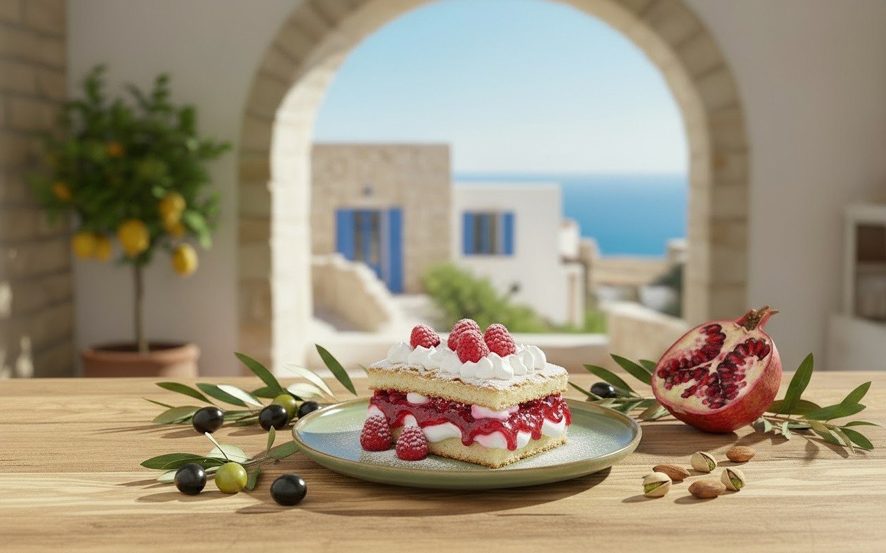 Talerz płytki deserowy 21 cm Oliva